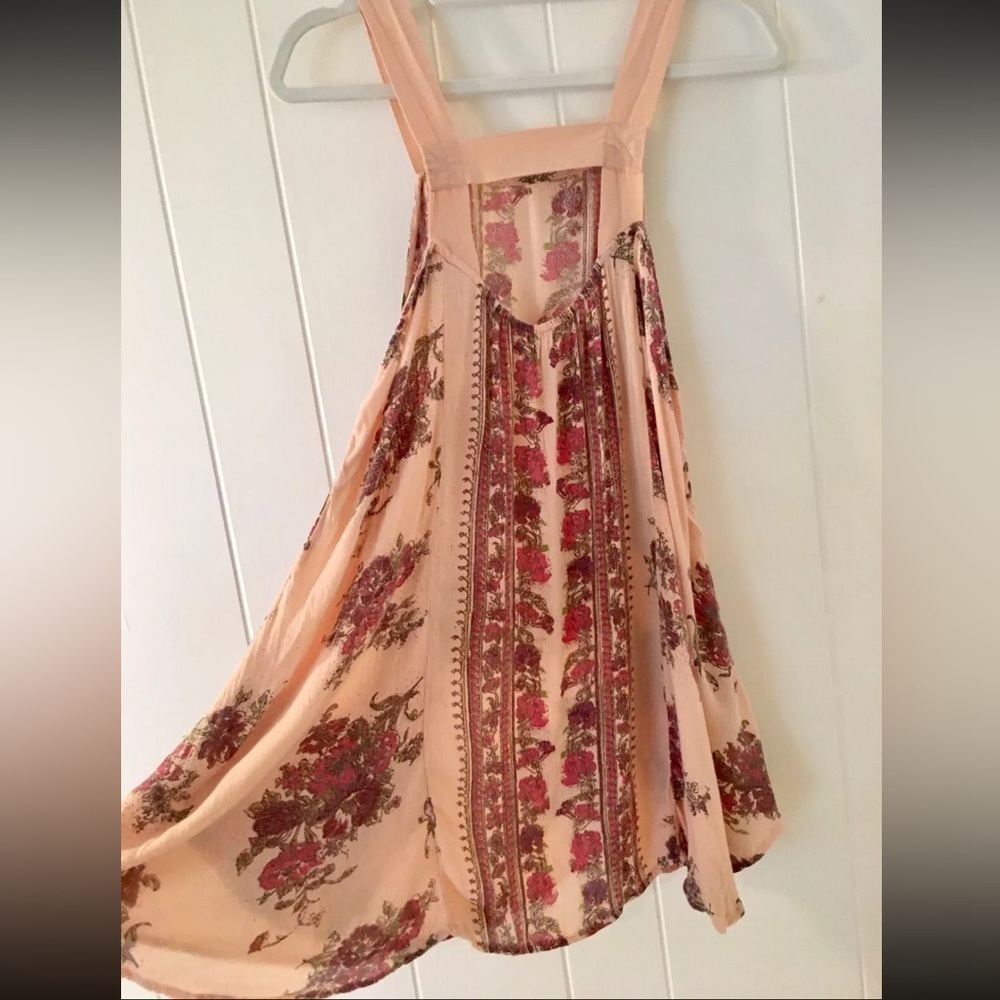 Free People Paradise Song Floral Tunic Dress in Antique Combo Size XS - Picture 5 of 5